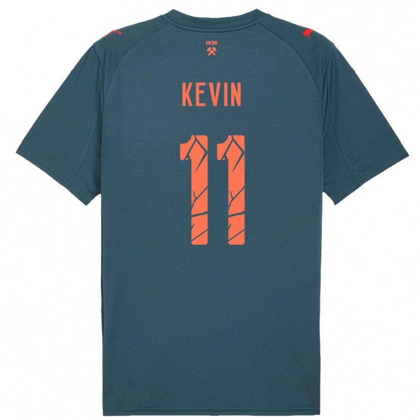 Danxen Damen Kevin #11 Marineblau Rot Auswärtstrikot Trikot 2025/26 T-Shirt Österreich
