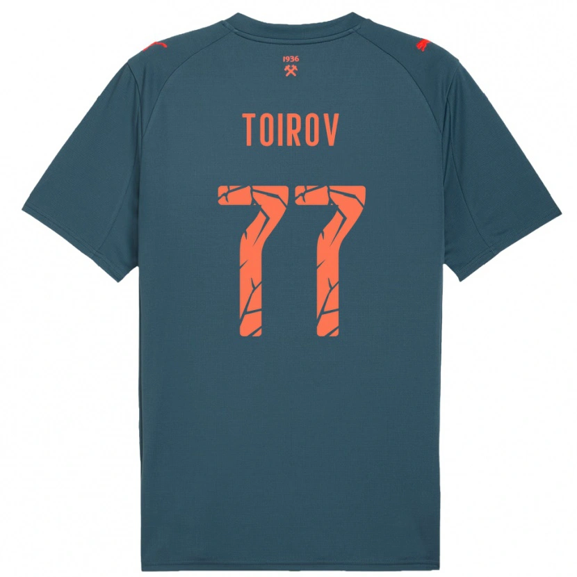 Danxen Damen Khusrav Toirov #77 Marineblau Rot Auswärtstrikot Trikot 2025/26 T-Shirt Österreich