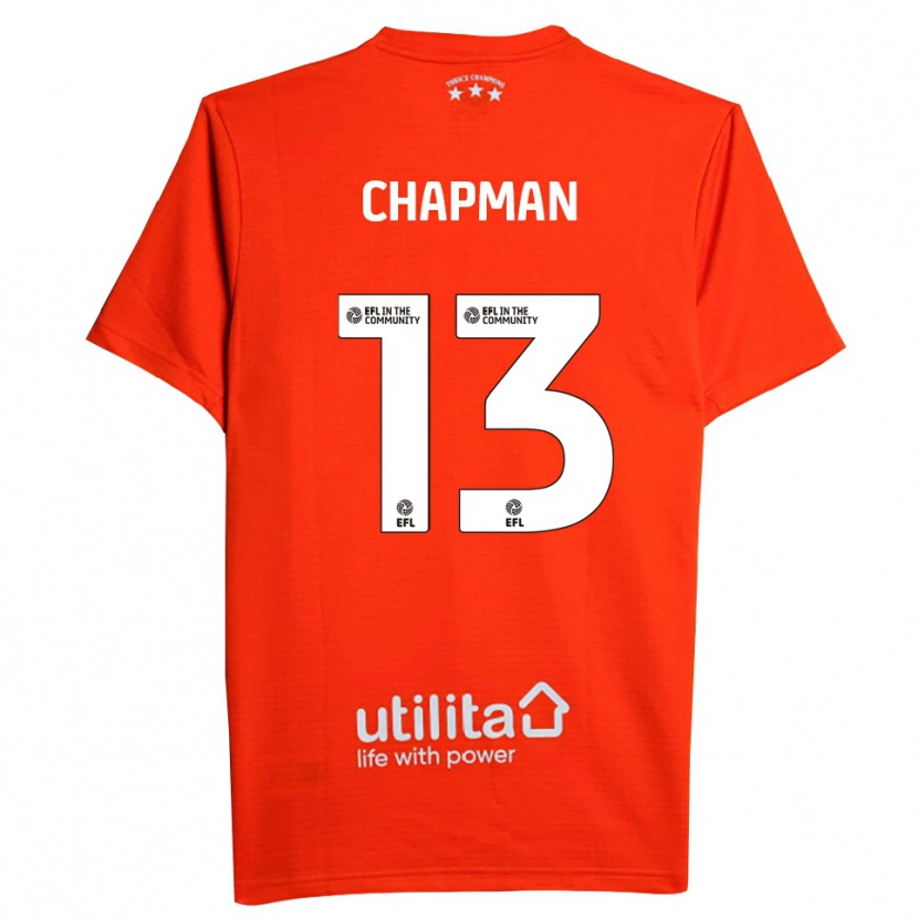 Danxen Kinder Jacob Chapman #13 Trikot Rot Weiß Torwarttrikot 2025/26 Österreich