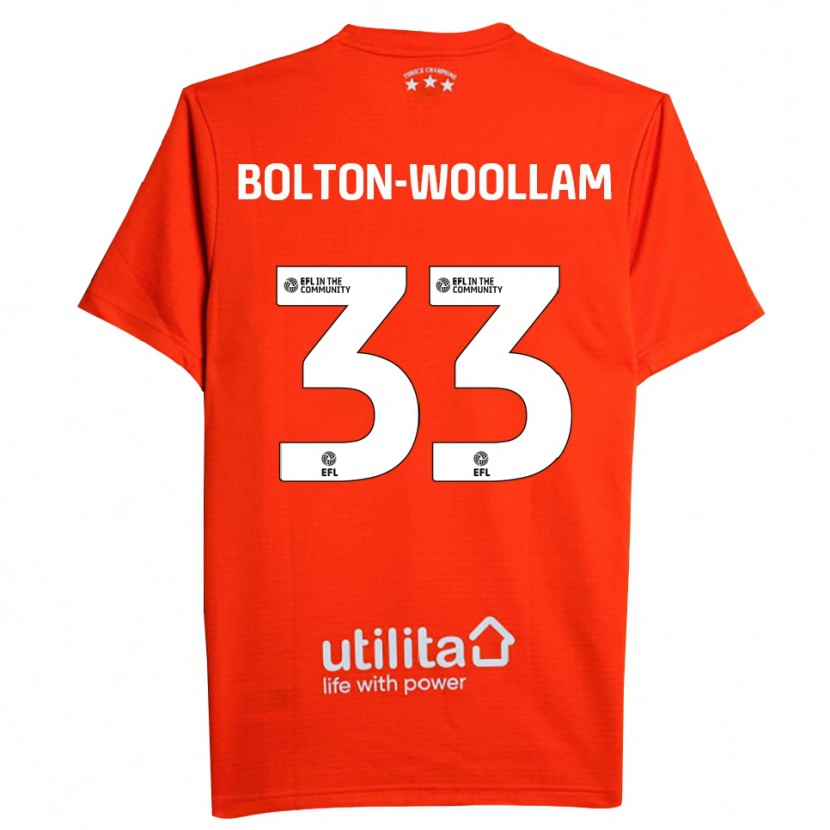 Danxen Kinder Kacey Bolton-Woollam #33 Trikot Rot Weiß Torwarttrikot 2025/26 Österreich