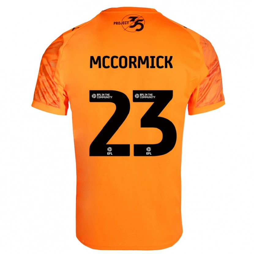 Danxen Kinder Leo McCormick #23 Trikot Orange Schwarz Torwarttrikot 2025/26 Österreich