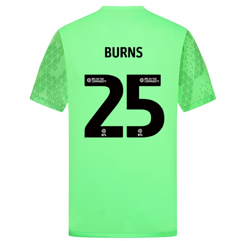 Danxen Kinder Jacqueline Burns #25 Trikot Hellgrün Torwarttrikot 2025/26 Österreich