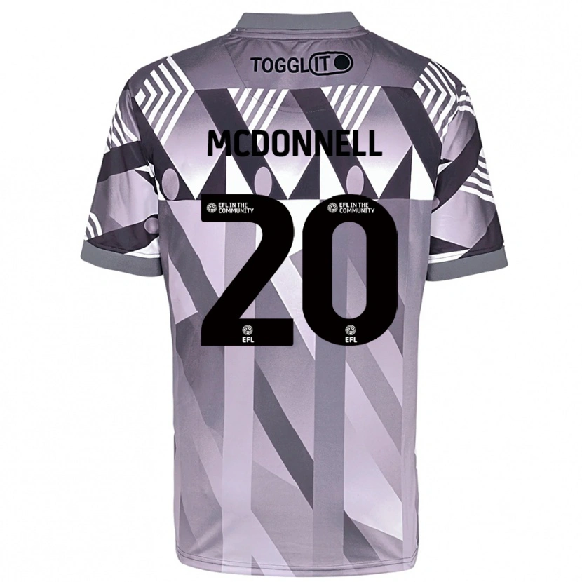 Danxen Kinder Joe McDonnell #20 Trikot Hellgrau Torwarttrikot 2025/26 Österreich