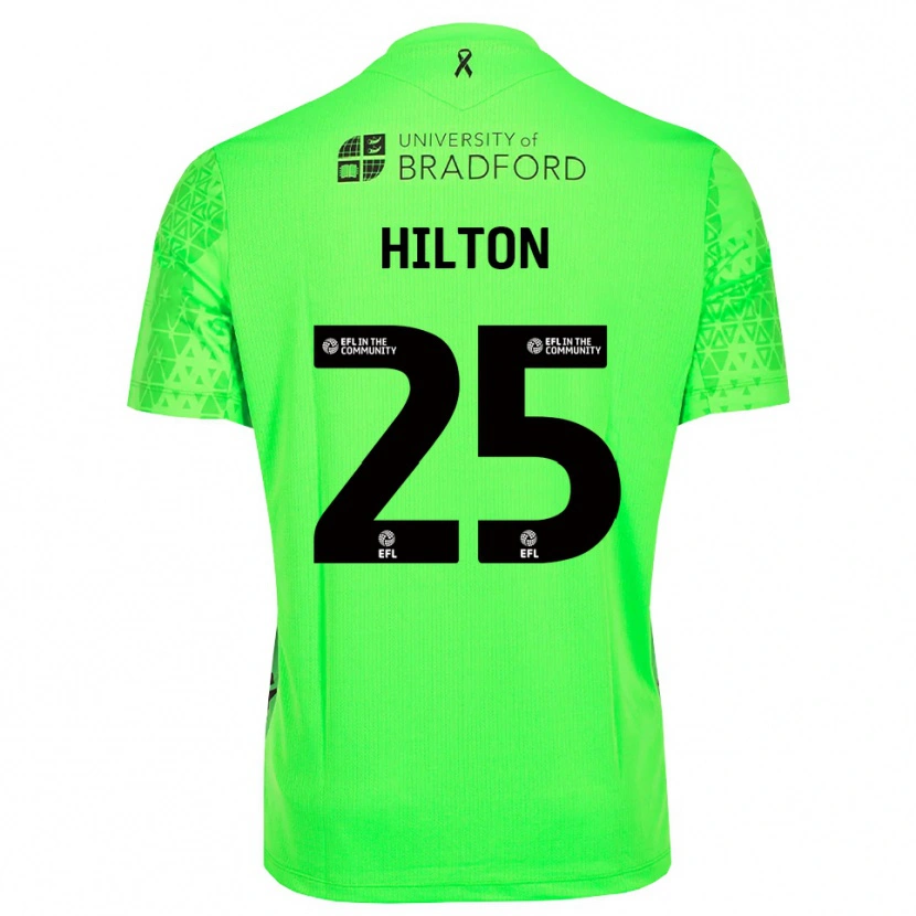 Danxen Kinder Joe Hilton #25 Trikot Frühlingsgrün Torwarttrikot 2025/26 Österreich