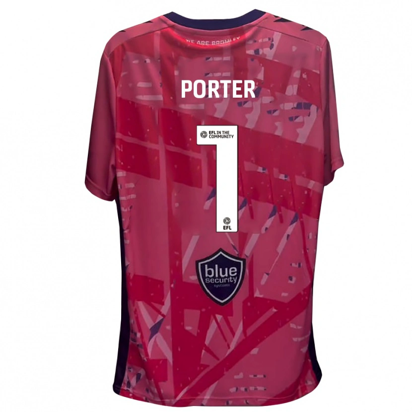 Danxen Kinder George Porter #1 Trikot Pink Weiß Torwarttrikot 2025/26 Österreich
