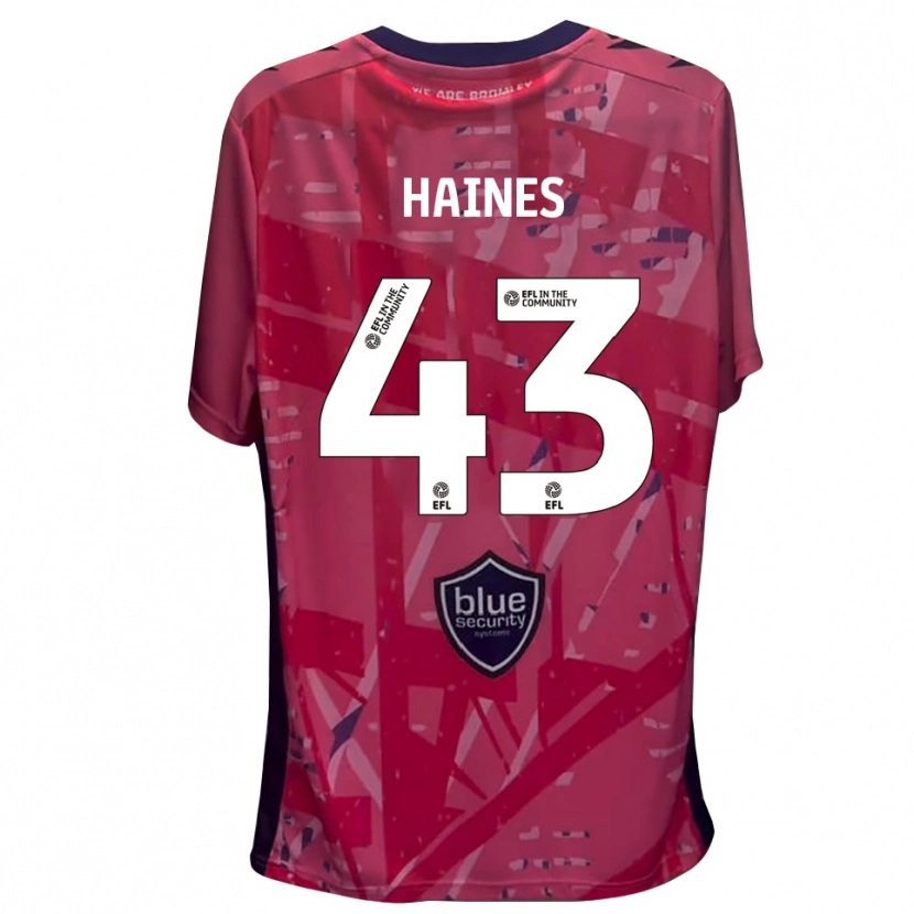 Danxen Kinder Harry Haines #43 Trikot Pink Weiß Torwarttrikot 2025/26 Österreich