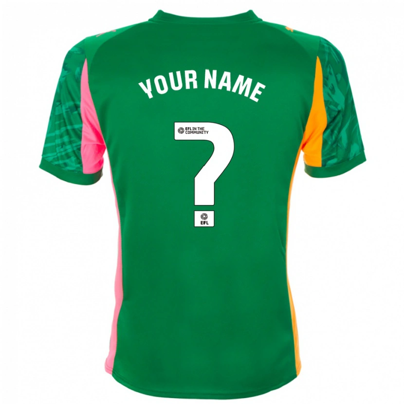 Danxen Kinder Chesterfield FC Trikot Grün Rosa Orange Torwarttrikot 2025/26 Österreich