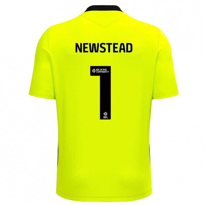 Danxen Kinder Jamie-Louise Newstead #1 Trikot Gelb Schwarz Torwarttrikot 2025/26 Österreich