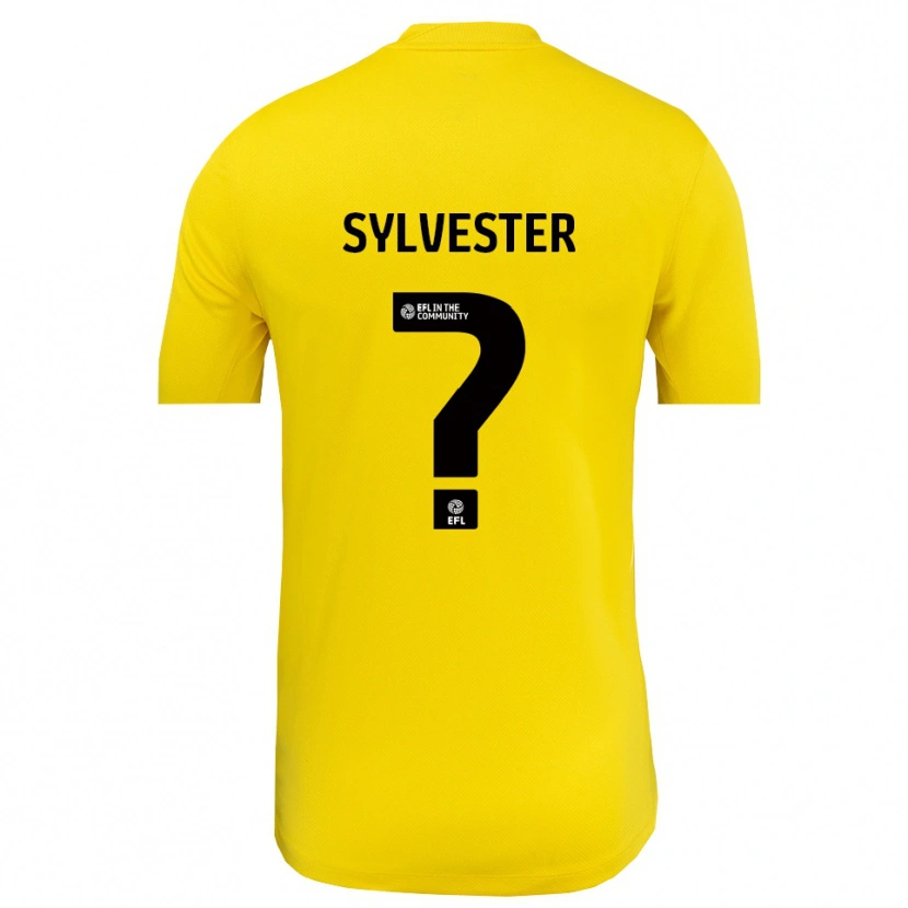 Danxen Kinder Georgia Sylvester #0 Trikot Gelb Schwarz Torwarttrikot 2025/26 Österreich