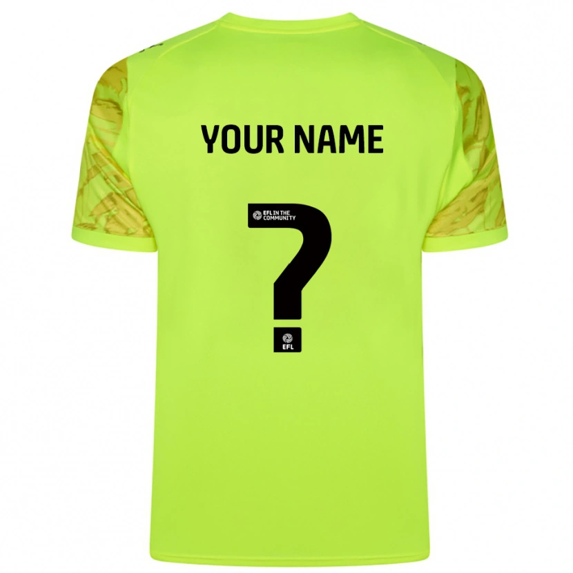 Danxen Kinder Notts County Trikot Leuchtendes Grün Torwarttrikot 2025/26 Österreich