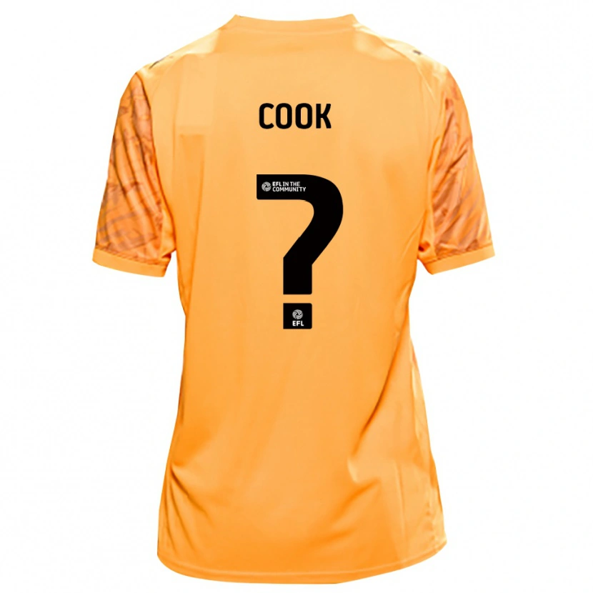 Danxen Kinder Cook #0 Trikot Orange Schwarz Torwarttrikot 2025/26 Österreich