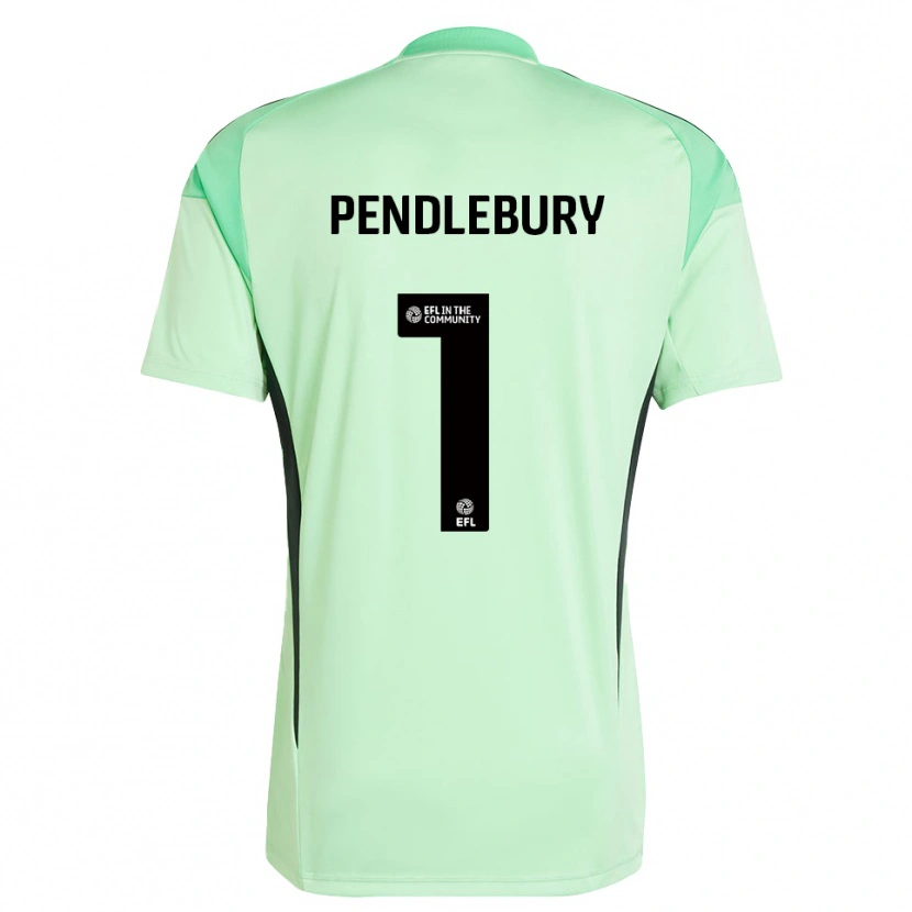 Danxen Kinder Izzy Pendlebury #1 Trikot Hellgrün Schwarz Torwarttrikot 2025/26 Österreich