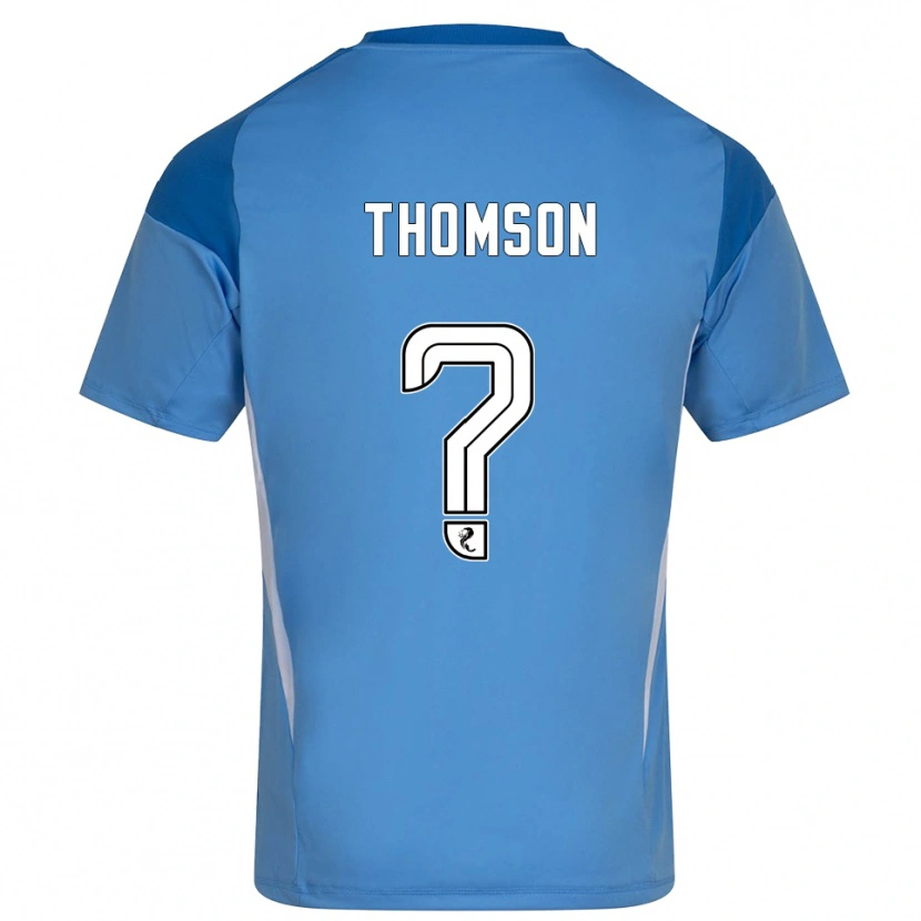 Danxen Kinder Ethan Thomson #0 Trikot Blau Weiß Torwarttrikot 2025/26 Österreich