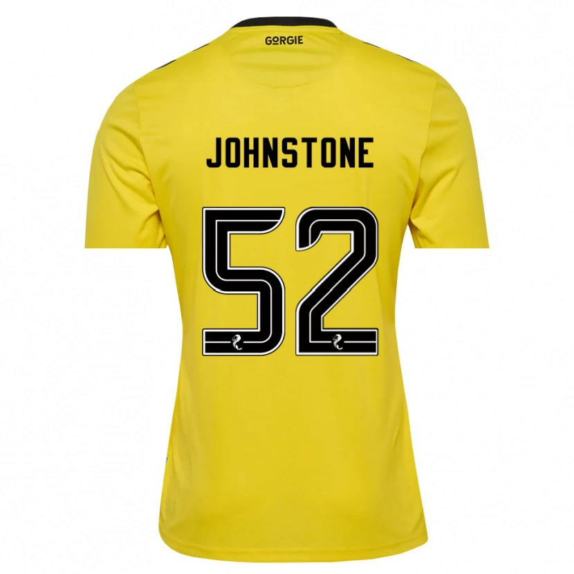 Danxen Kinder Rachael Johnstone #52 Trikot Gelb Rot Schwarz Torwarttrikot 2025/26 Österreich