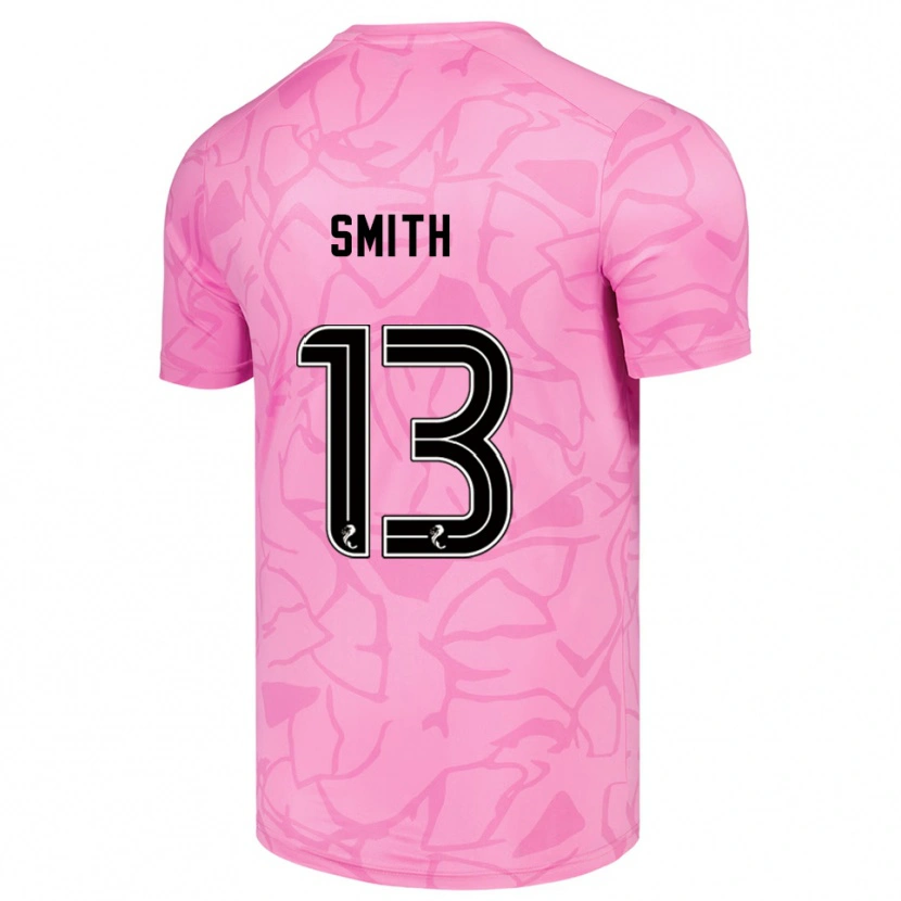 Danxen Kinder Jordan Smith #13 Trikot Pink Schwarz Torwarttrikot 2025/26 Österreich