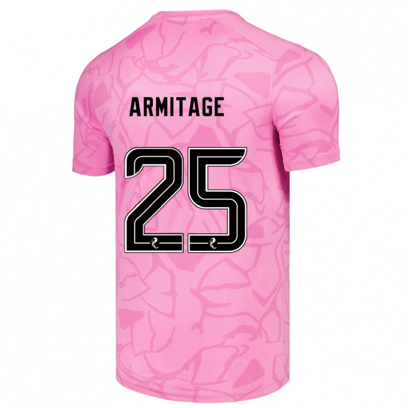 Danxen Kinder Rowena Armitage #25 Trikot Pink Schwarz Torwarttrikot 2025/26 Österreich