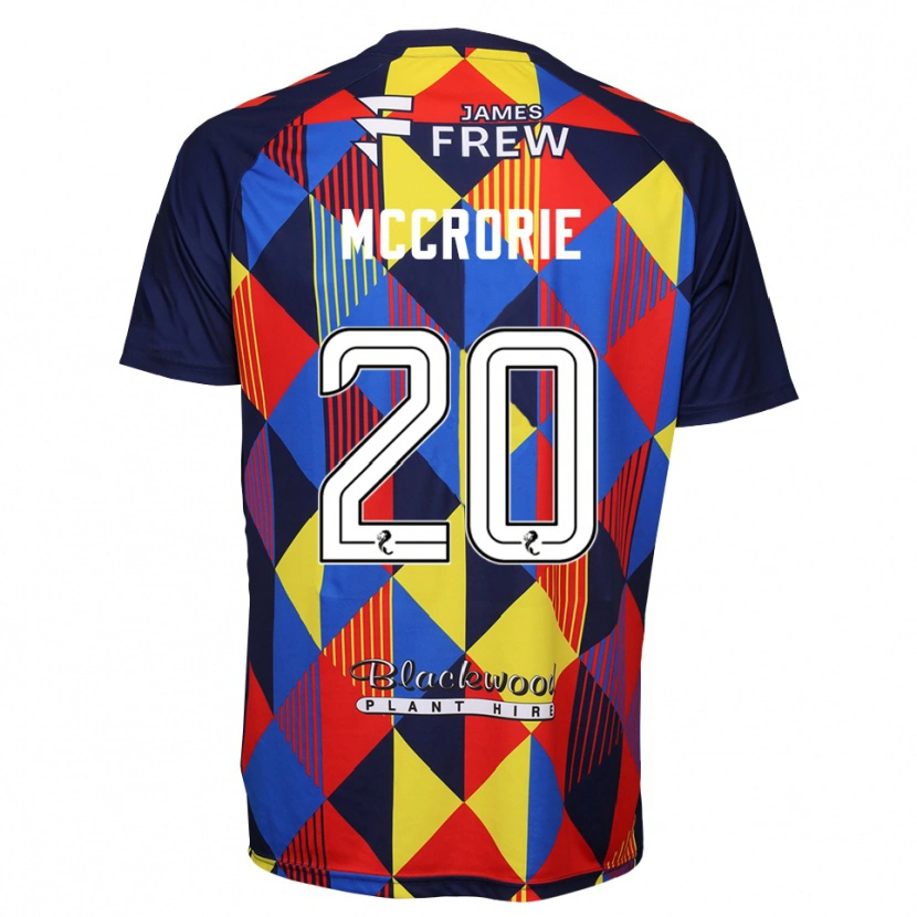 Danxen Kinder Robby McCrorie #20 Trikot Königsblau Rot Torwarttrikot 2025/26 Österreich