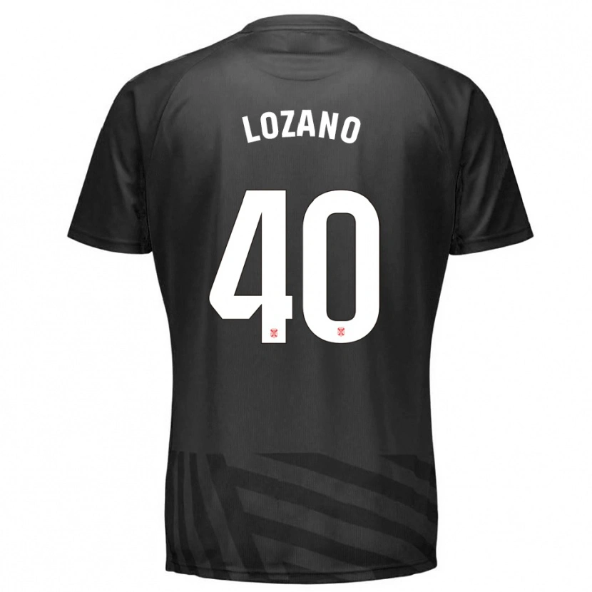 Danxen Kinder Gabriel Lozano #40 Trikot Grau Schwarz Torwarttrikot 2025/26 Österreich
