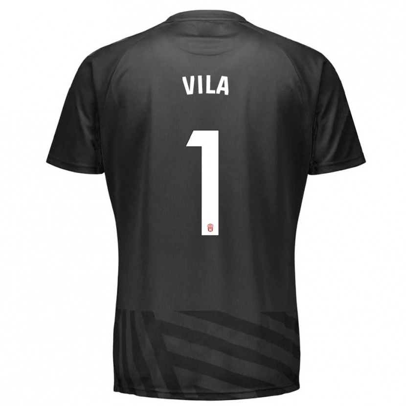 Danxen Kinder Ramón Vila #1 Trikot Grau Schwarz Torwarttrikot 2025/26 Österreich