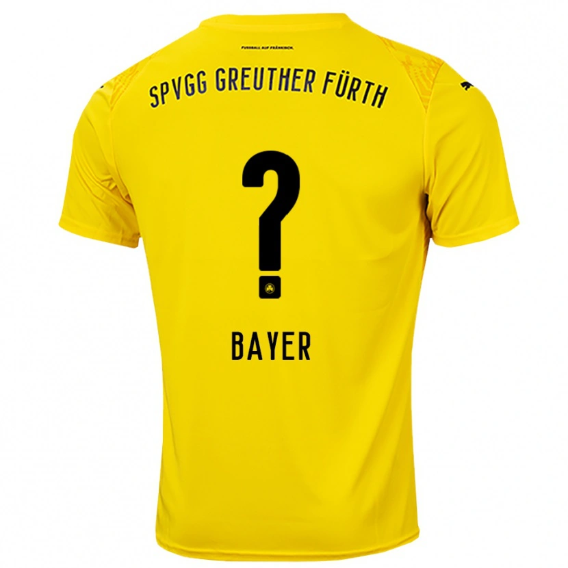 Danxen Kinder Lisa Bayer #0 Trikot Gelb Schwarz Torwarttrikot 2025/26 Österreich