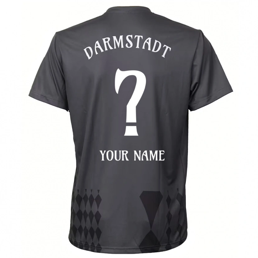 Danxen Kinder SV Darmstadt 98 Trikot Dunkelgrau Torwarttrikot 2025/26 Österreich