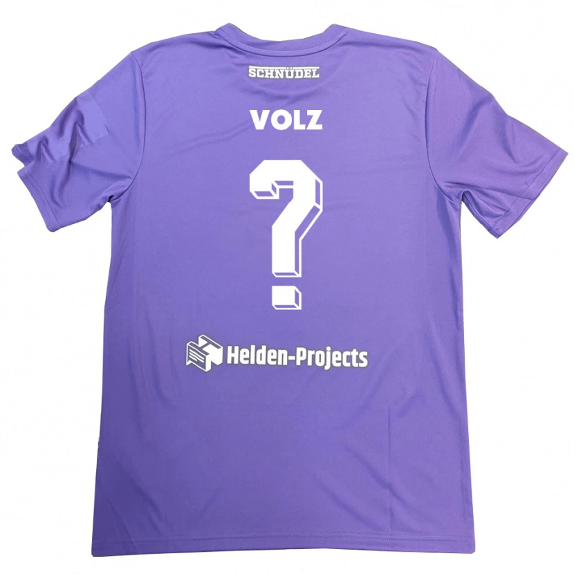 Danxen Kinder Jule Volz #0 Trikot Lila Weiß Torwarttrikot 2025/26 Österreich