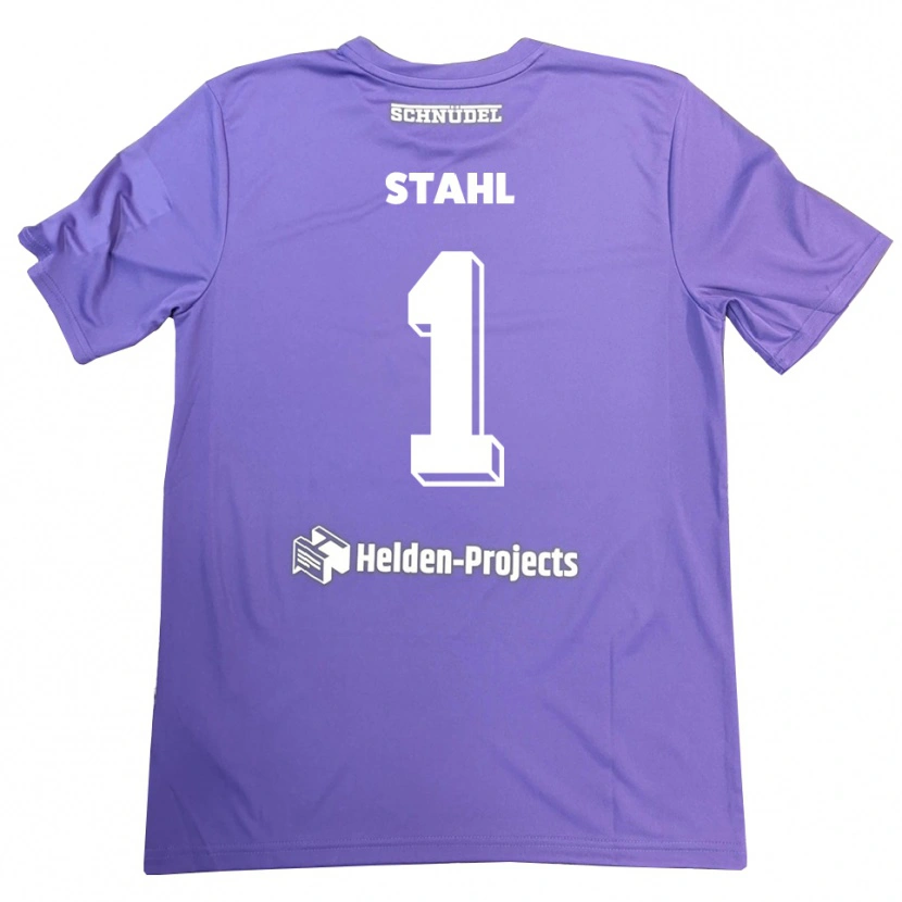 Danxen Kinder Toni Stahl #1 Trikot Lila Weiß Torwarttrikot 2025/26 Österreich