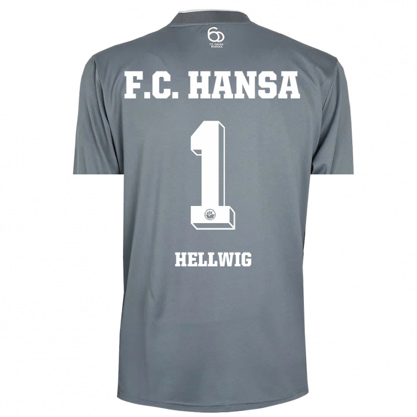 Danxen Kinder Merle Hellwig #1 Trikot Hellgrau Weiß Torwarttrikot 2025/26 Österreich