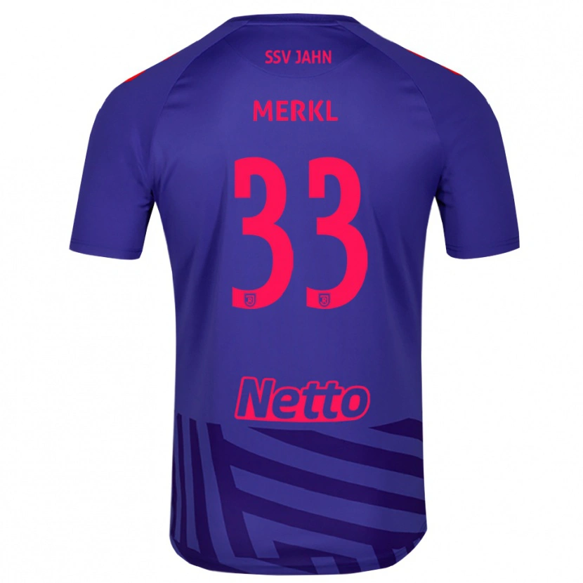 Danxen Kinder Maurice Merkl #33 Trikot Königsblau Rot Torwarttrikot 2025/26 Österreich