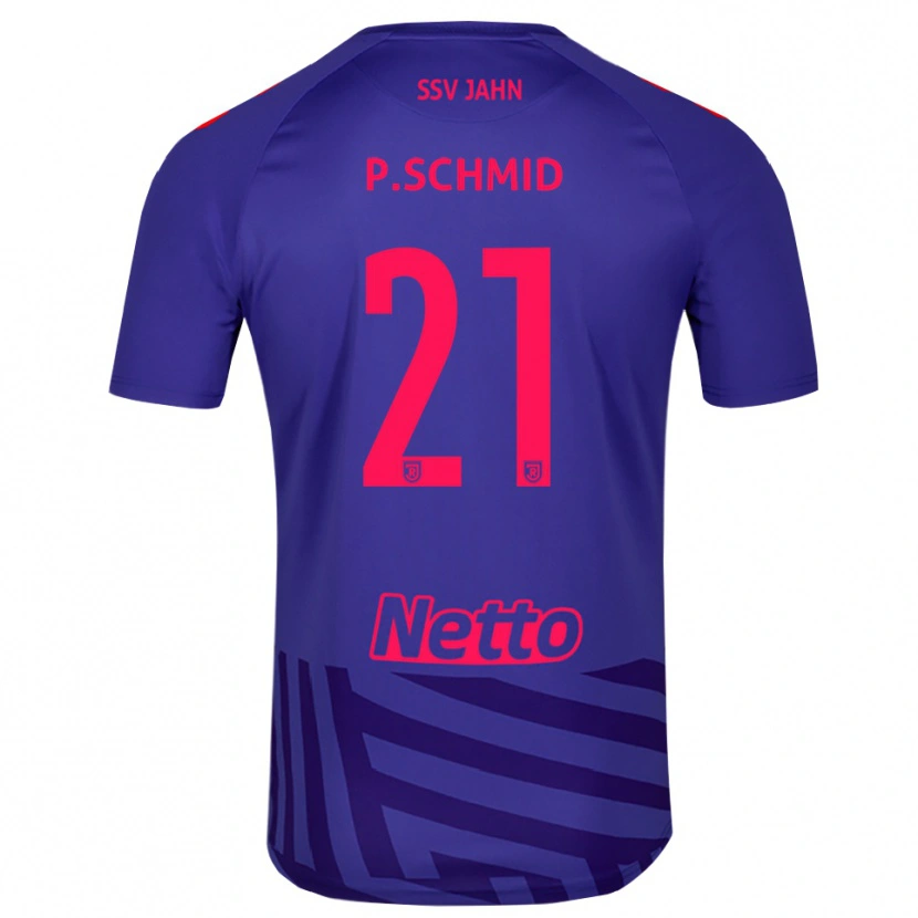 Danxen Kinder Paul Schmid #21 Trikot Königsblau Rot Torwarttrikot 2025/26 Österreich