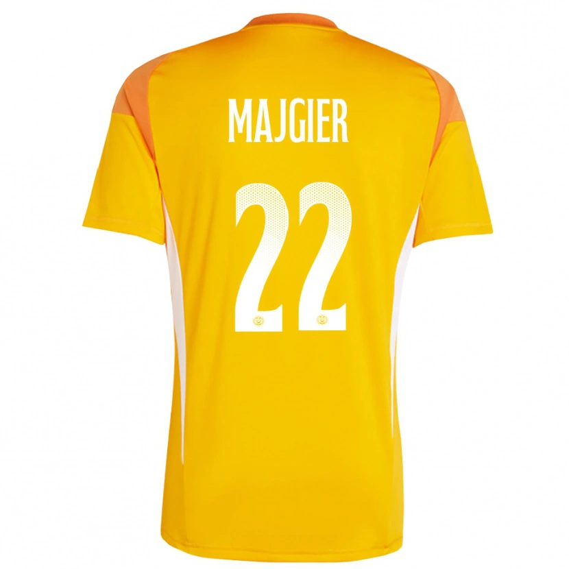 Danxen Kinder Philipp Majgier #22 Trikot Orange Weiß Torwarttrikot 2025/26 Österreich