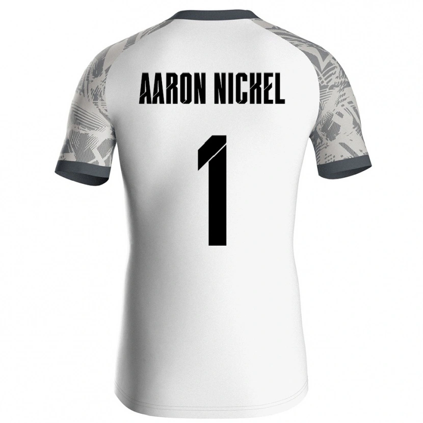 Danxen Kinder Arvit Aaron Nickel #1 Trikot Grau Weiß Torwarttrikot 2025/26 Österreich