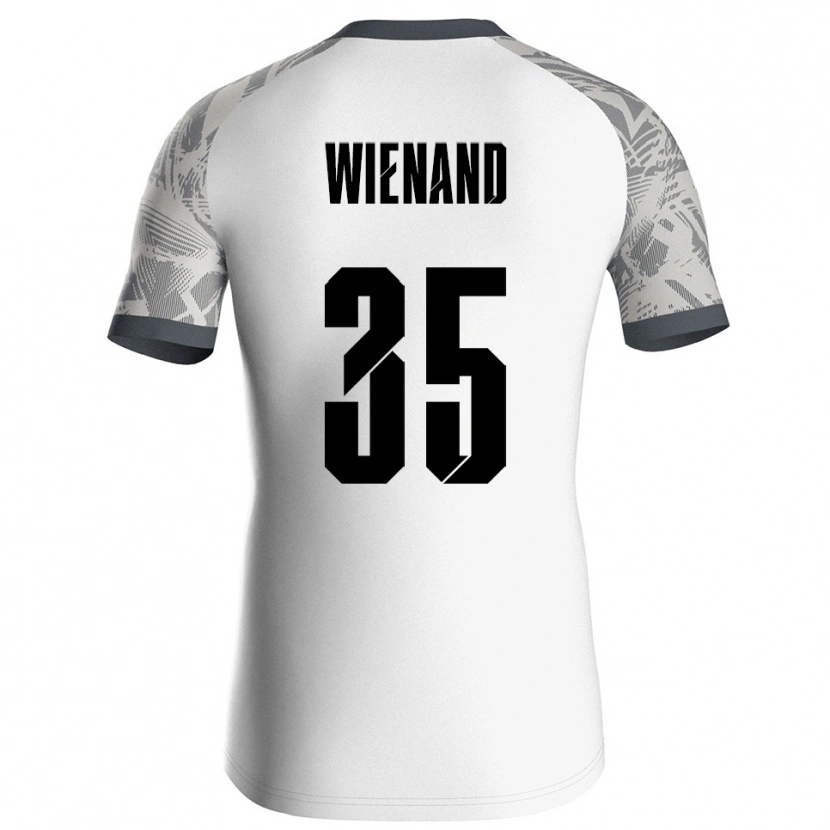 Danxen Kinder Felix Wienand #35 Trikot Grau Weiß Torwarttrikot 2025/26 Österreich