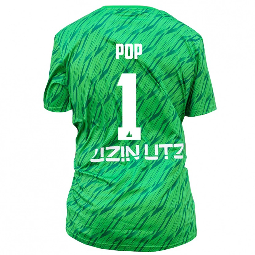Danxen Kinder Nico Pop #1 Trikot Grün Rot Torwarttrikot 2025/26 Österreich