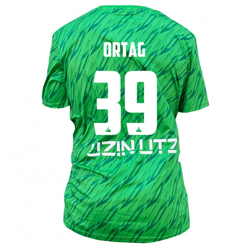 Danxen Kinder Christian Ortag #39 Trikot Grün Rot Torwarttrikot 2025/26 Österreich
