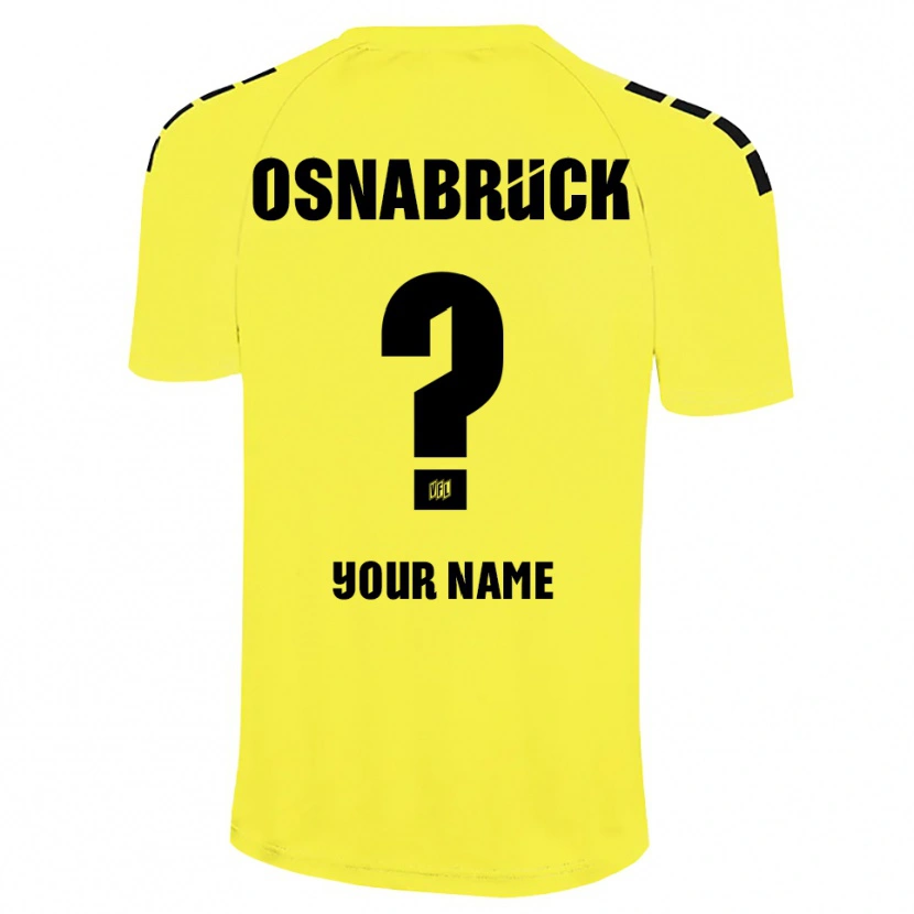 Danxen Kinder VfL Osnabrück Trikot Gelb Schwarz Torwarttrikot 2025/26 Österreich