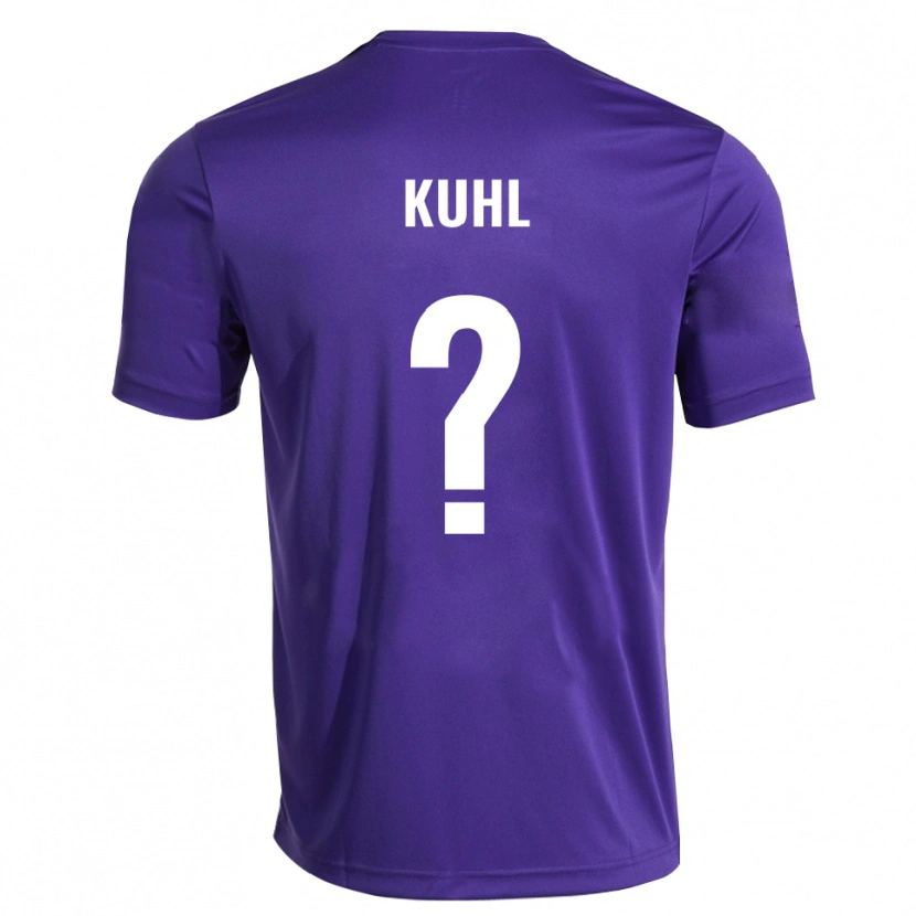 Danxen Kinder Jasmin Kuhl #0 Trikot Lila Weiß Torwarttrikot 2025/26 Österreich