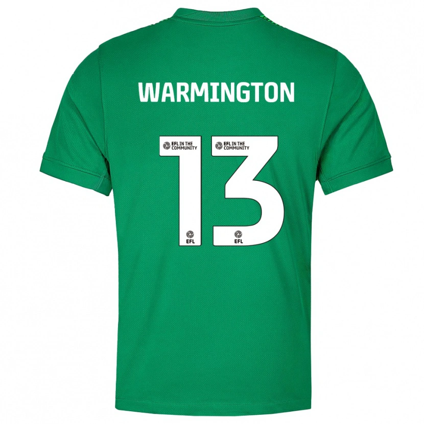 Danxen Kinder Tyrese Warmington #13 Trikot Grün Weiß Torwarttrikot 2025/26 Österreich