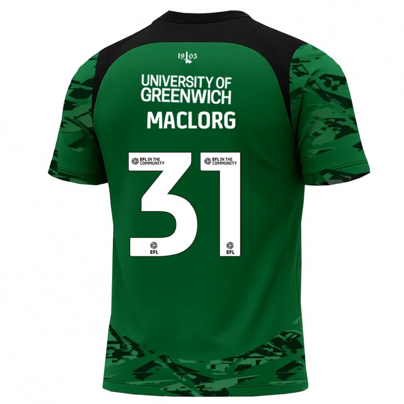 Danxen Kinder Lennon MacLorg #31 Trikot Grün Schwarz Torwarttrikot 2025/26 Österreich