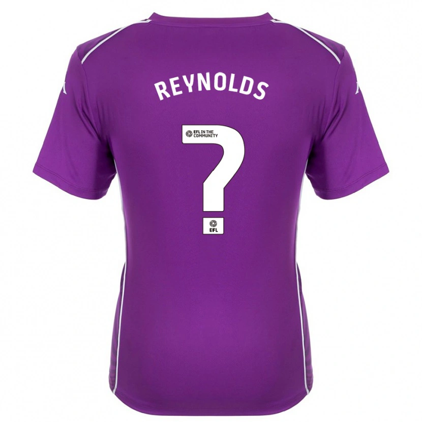 Danxen Kinder Kerr Reynolds #0 Trikot Violett Weiß Torwarttrikot 2025/26 Österreich
