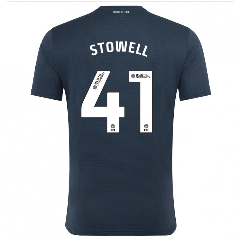 Danxen Kinder Li-Bau Stowell #41 Trikot Schwarz Weiß Torwarttrikot 2025/26 Österreich