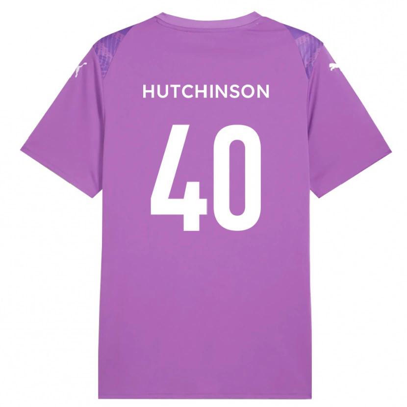 Danxen Kinder Luke Hutchinson #40 Trikot Mittel Orchidee Torwarttrikot 2025/26 Österreich