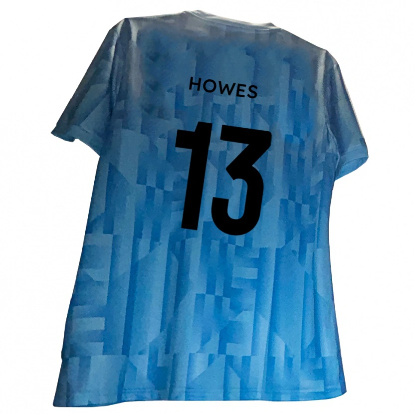 Danxen Kinder Sam Howes #13 Trikot Blau Weiß Torwarttrikot 2025/26 Österreich