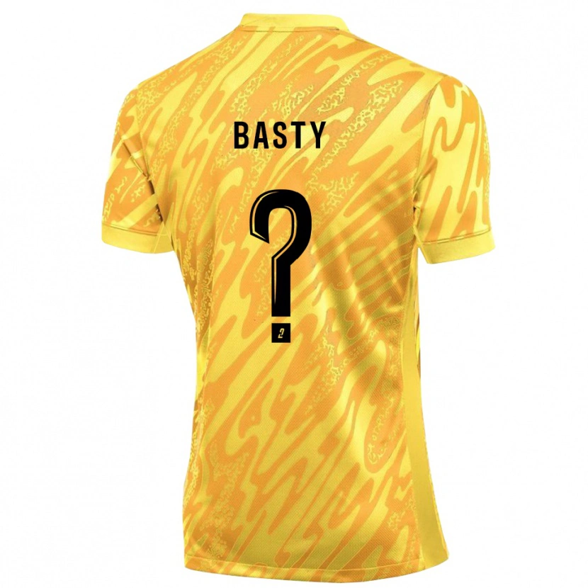 Danxen Kinder Ewen Basty #0 Trikot Orange Gelb Torwarttrikot 2025/26 Österreich