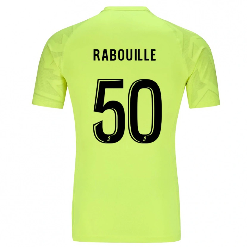 Danxen Kinder Valentin Rabouille #50 Trikot Neon Grün Torwarttrikot 2025/26 Österreich