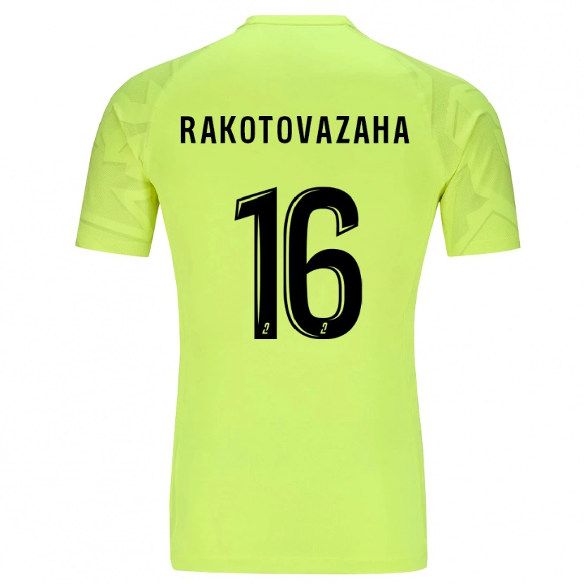Danxen Kinder Allan Rakotovazaha #16 Trikot Neon Grün Torwarttrikot 2025/26 Österreich