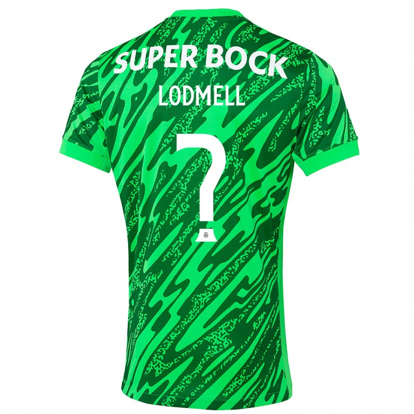 Danxen Kinder William Lodmell #0 Trikot Grün Weiß Torwarttrikot 2025/26 Österreich