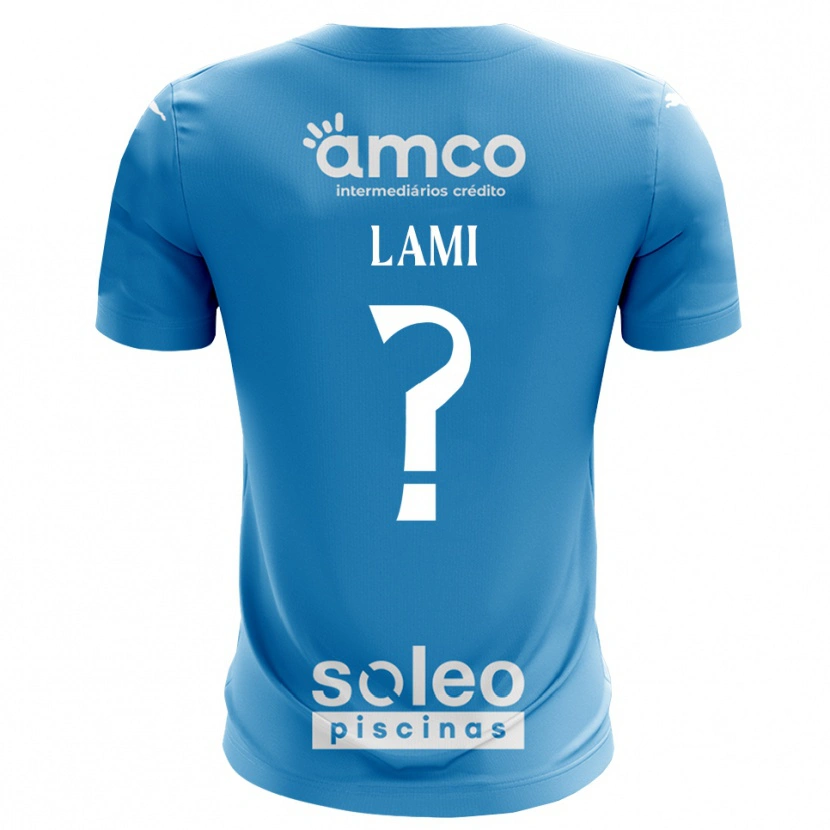 Danxen Kinder Dário Lami #0 Trikot Blau Weiß Torwarttrikot 2025/26 Österreich