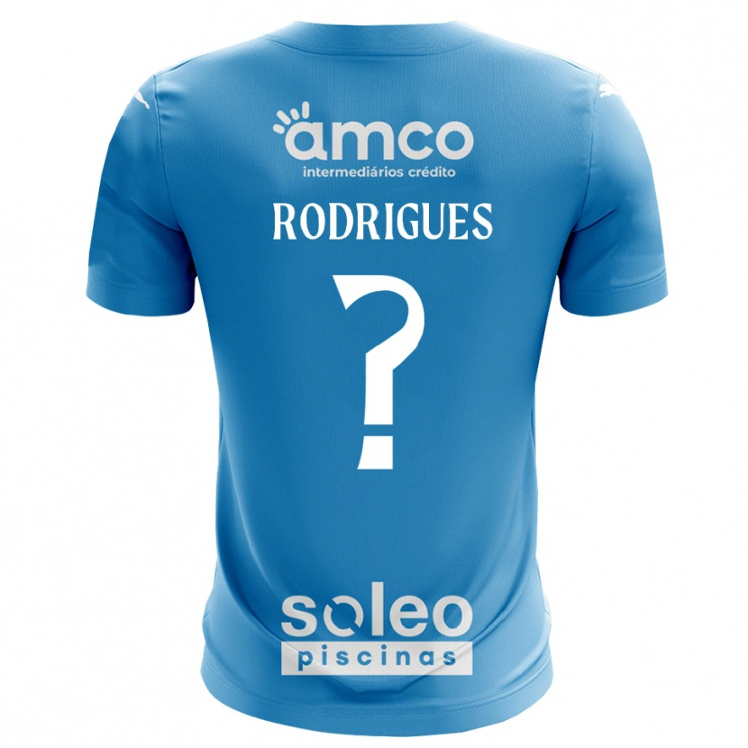 Danxen Kinder David Rodrigues #0 Trikot Blau Weiß Torwarttrikot 2025/26 Österreich