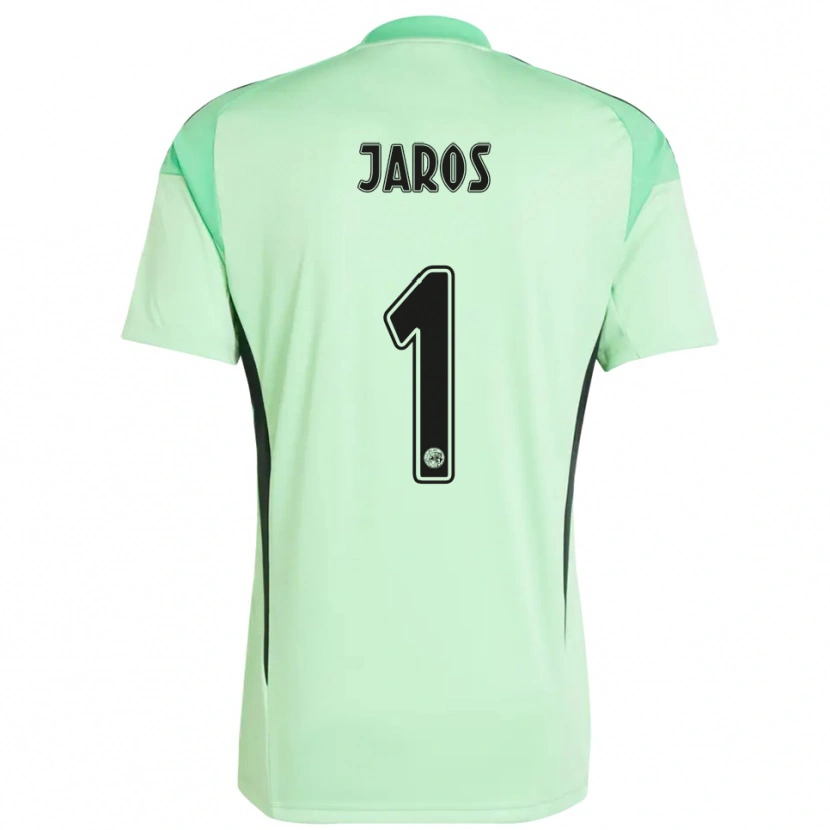 Danxen Kinder Vitezslav Jaros #1 Trikot Hellgrün Schwarz Torwarttrikot 2025/26 Österreich